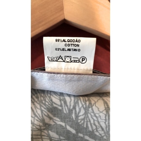 Huis Clos Dress Hand Painted Loose Fit Short Sleeve Baggy Slouchy Artistic 6 - Picture 5 of 8